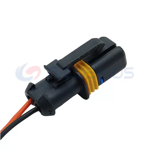 Automotive Waterproof Wire Harness Connector for Car Connector Plug 2-Pin Female 182860000 - image 3